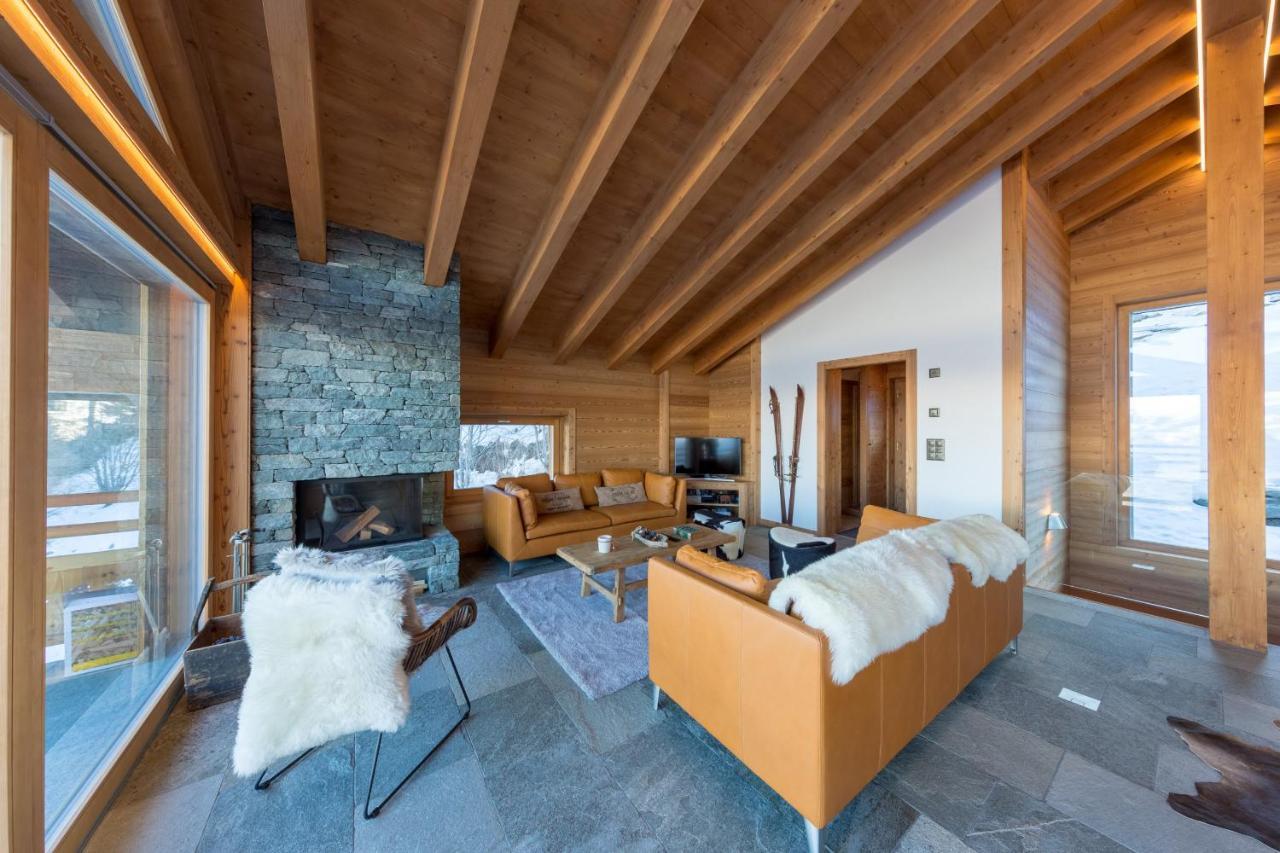 Oak Tree Chalet - On The Ski Slope - Luxury! Nendaz Dış mekan fotoğraf